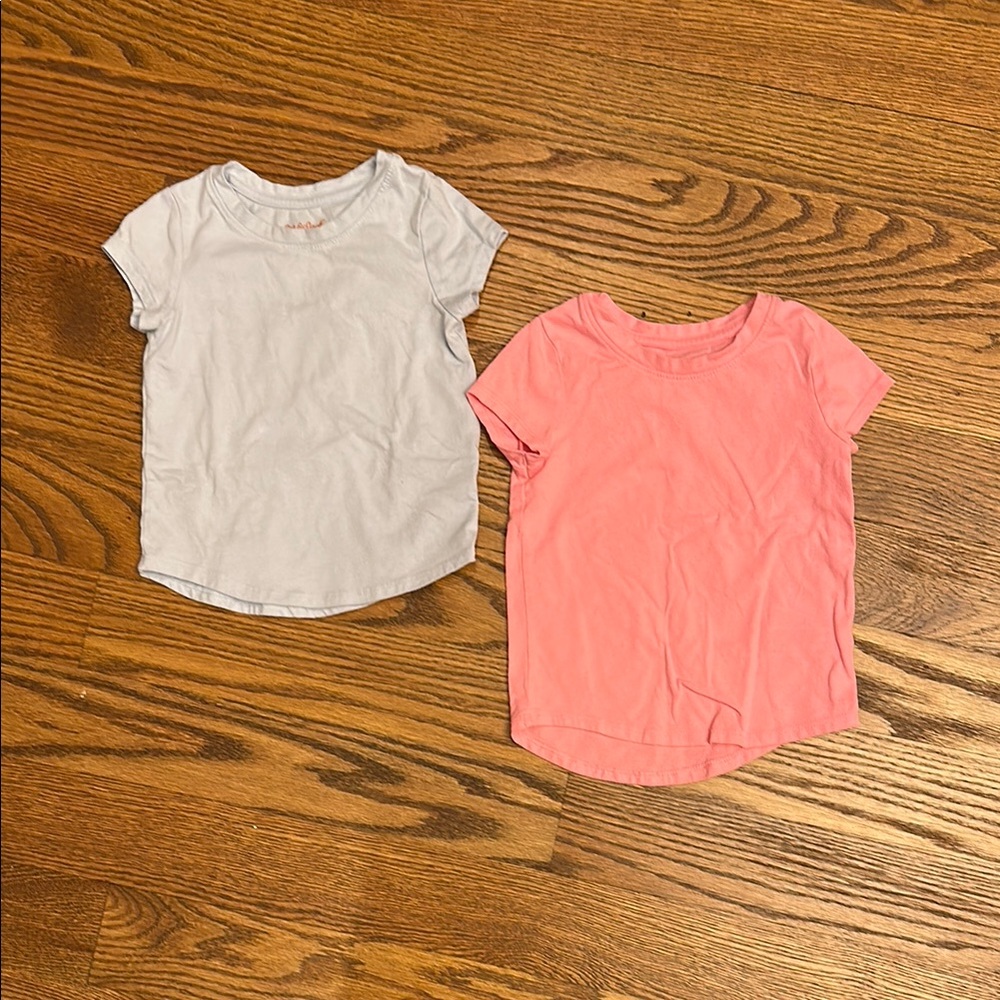 GUC Cat & Jack Short Sleeve Tees (2); Size 3T